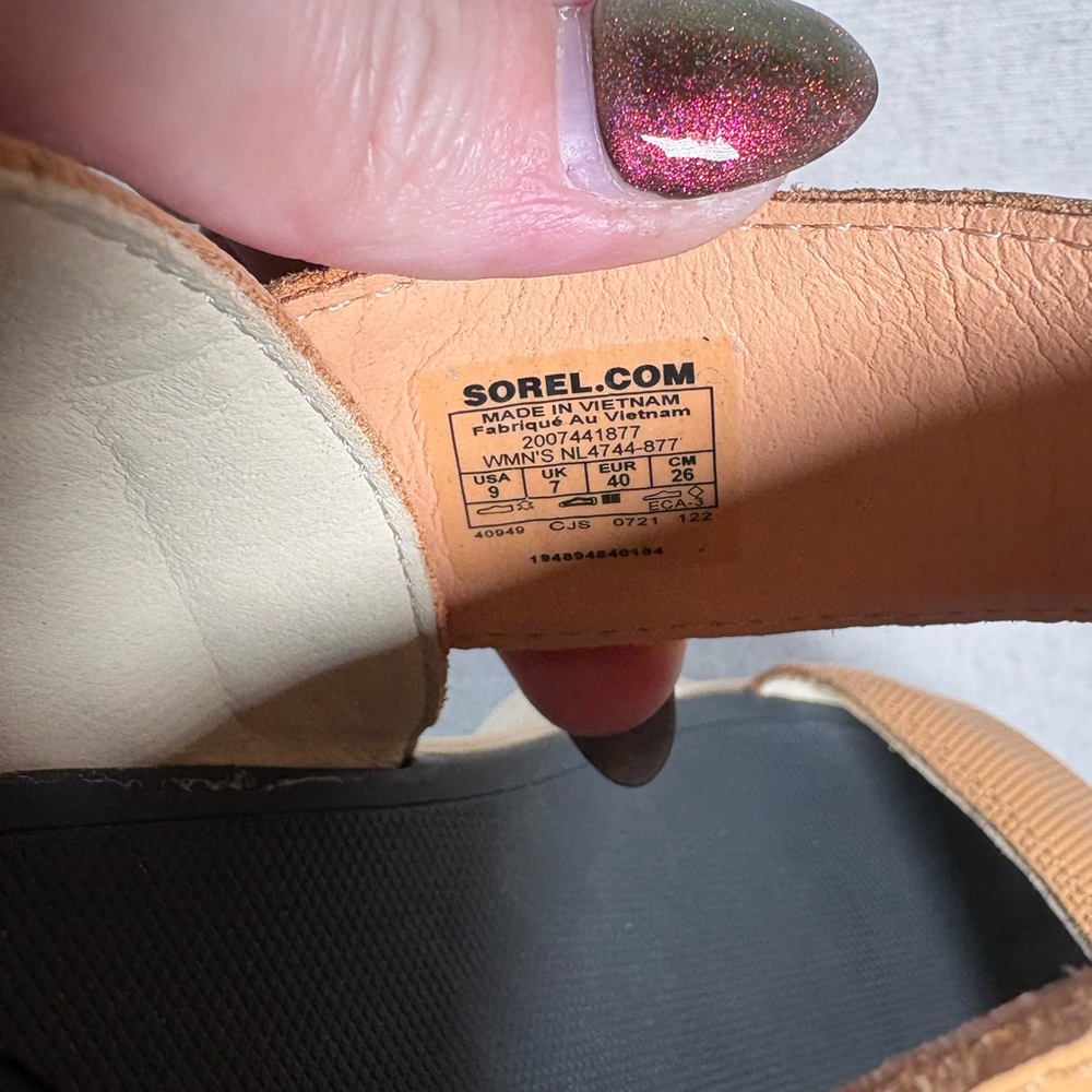 Sorel Womens Explorer Blitz Sport Sandals Size 9 - Picture 7 of 8